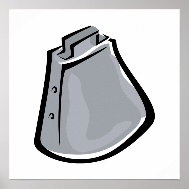 Kuhglocke Poster (Vorne)