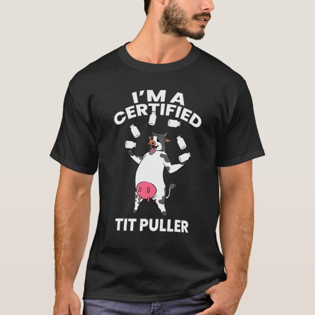 Kuhhaltung Jeresy T-Shirt (Vorderseite)