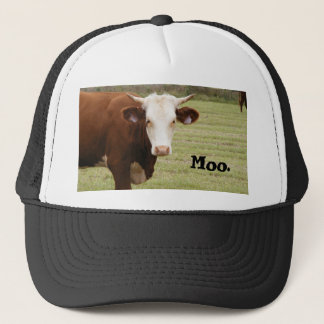 Kuhhut: "MOO. " Truckerkappe