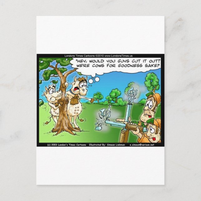 Kuhjagd Jahreszeit Sonnenanbeter T-Shirts Tasse Postkarte (Vorderseite)