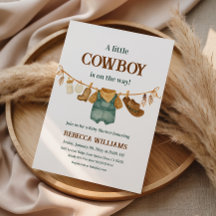 Kuhjungen-Kuh-Druck Western-Kleiderleine-Baby-Part