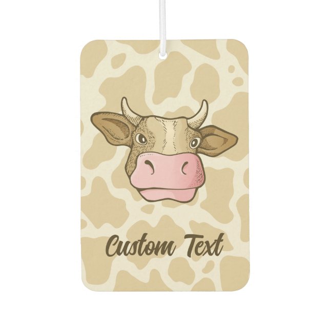 Kuhkopf-Luftkühler Autolufterfrischer (Vorderseite)