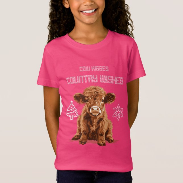 Kuhküsse und Länderwünsche T-Shirt (Vorderseite)