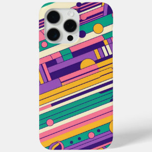 Kühl, farbenfrohe 80er/90er Retro-Optik Case-Mate iPhone Hülle