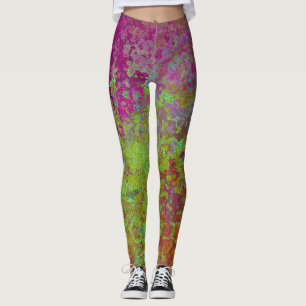 Kühl, farbig, Spritzer Paint, Grunge Abstrakt Leggings