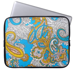 kühl, grungy, islamisch, psychedelisch, bunt ornam laptopschutzhülle