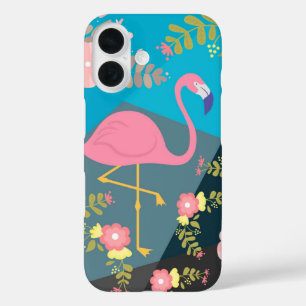 Kühl Trendig Chic Niedlich Rosa Weiblich Blumen Fl iPhone 16 Hülle