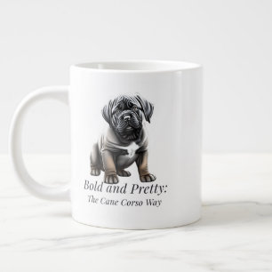 Kühl und hübsch: der Cane Corso-Weg Jumbo-Tasse