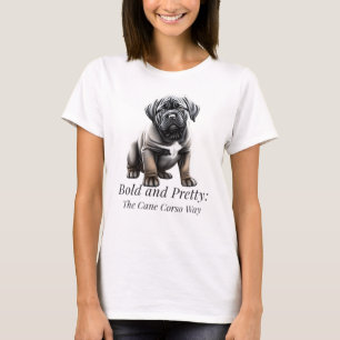 Kühl und hübsch: der Cane Corso-Weg T-Shirt