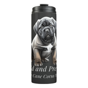 Kühl und hübsch: der Cane Corso-Weg Thermosbecher