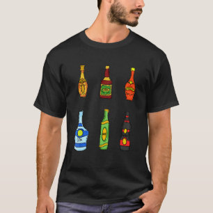 Kühle Alkohol trinkende Alkoholparty-Feier T-Shirt