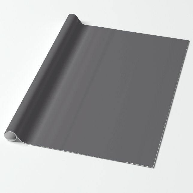 Kühle aschgraue dunkelgraue Farbexplosion  Geschenkpapier (Ungerollt)