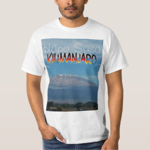 Kühle beliebte begehbare besteigbare Mount Kiliman T-Shirt