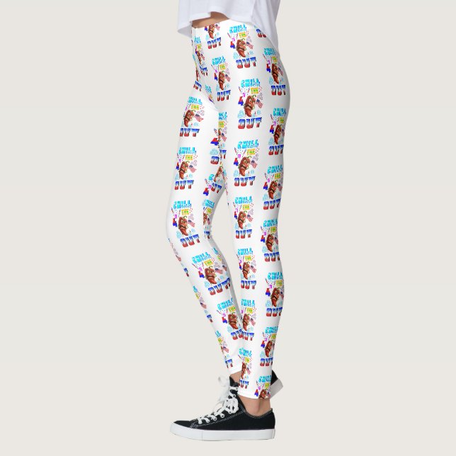 Kühle den 4. Juli herunter Leggings (Links)