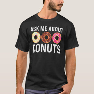 Kühle Donut-Kunst für Männer Frauen Zucker glasier T-Shirt