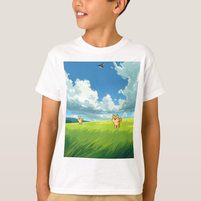 Kühle Ebenen T-Shirt (Vorderseite)