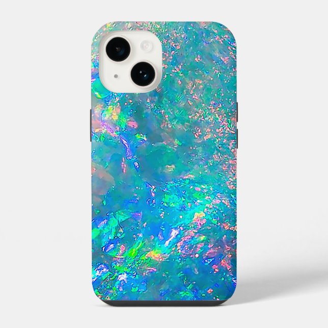 Kühle Edelopal-Steintextur SN1 Case-Mate iPh iPhone Hülle (Rückseite)