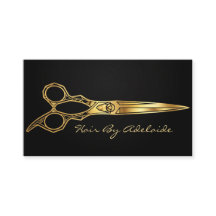 Kühle einfache falsche Gold-Schere Hairstylist
