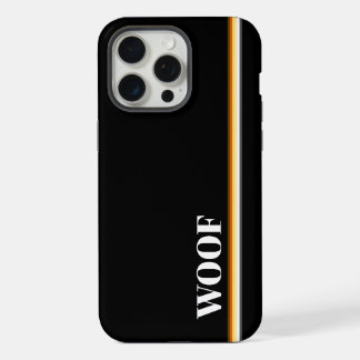 Kühle elegante schwule Bären-Stolzflagge Woof iPhone 15 Pro Max Hülle
