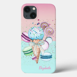 Kühle farbenfrohe Eis-Macarons Case-Mate iPhone Hülle