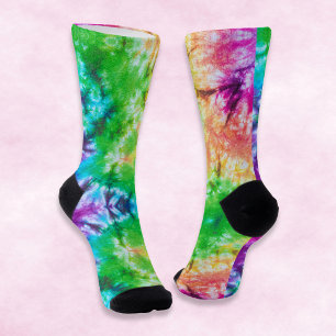Kühle farbenfrohe Tie-Dye-Muster einzigartige Neuh Socken