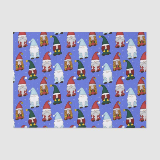 Kühle Gnomies (Mittel) Seidenpapier (Vorderseite)