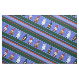 Kühle Gnomies Streifen (klein) Stoff