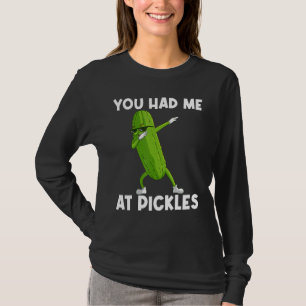 Kühle Gurke Für Männer Frauen Große Dillgurke Vege T-Shirt
