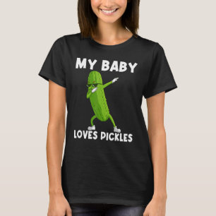 Kühle Gurke Für Männer Frauen Große Dillgurke Vege T-Shirt