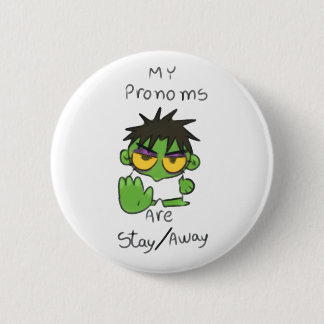 Kühle Introvertierte Stimmung Button