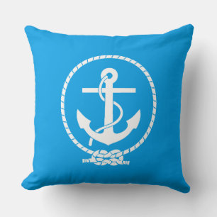 Kühle klassische und elegante nautische Anker Kissen