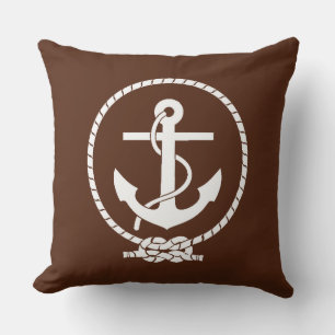 Kühle klassische und elegante nautische Anker Kissen
