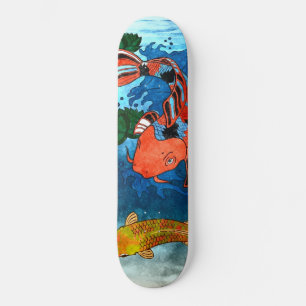 Kühle Koi-Fisch-Skateboard - Benutzerdefinierte Gr Skateboard