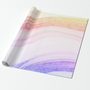 Kühle moderne bunte Marmorsteintextur Geschenkpapier