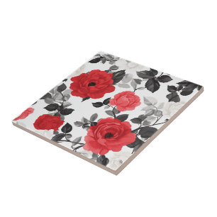 Kühle Mosaik-Rosen-Keramikfliesen für den Wohnbere Fliese