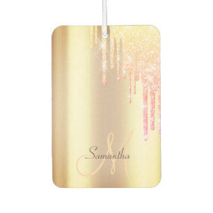 Kühle Ombre Glitter Tropfen Autolufterfrischer