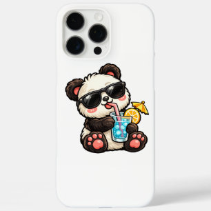 Kühle Panda-Drinks iPhone 16 Pro Max Hülle