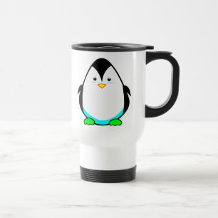 Kühle Penguin-Reise-Tasse Reisebecher