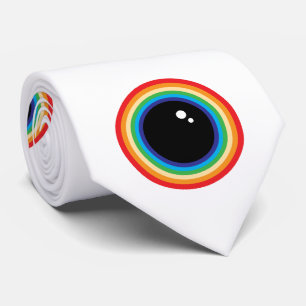 Kühle Regenbogen-Augen Krawatte