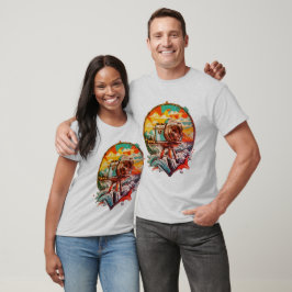 Kühle Retro-Kamera-Grafik T-Shirt