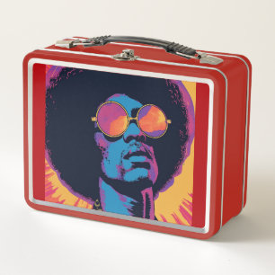 Kühle/Retro-Lunchbox Metall Brotdose