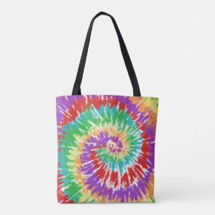 Kühle Rot Grüne Gelbe Woodstock Rave Tie Dye