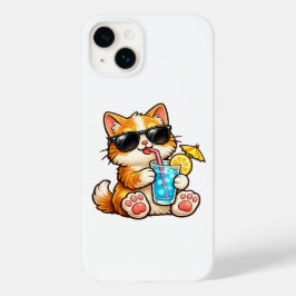 Kühle Sommerkatze Case-Mate iPhone 14 Plus Hülle