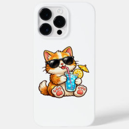Kühle Sommerkatze Case-Mate iPhone 14 Pro Max Hülle