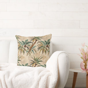 Kühle sorglose Jazzy Palme Kissen