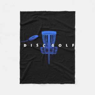 Kühle stilisierte Disc-Golf mit Sket und Disc - Di Fleecedecke