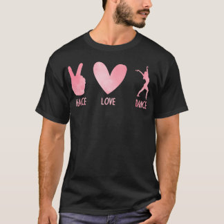 Kühle Tanzkunst für Mädchen, die lyrischen Tanz li T-Shirt