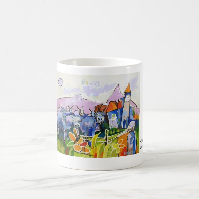 Kuhle Tasse: Herde heimzu II Kaffeetasse (Mittel)