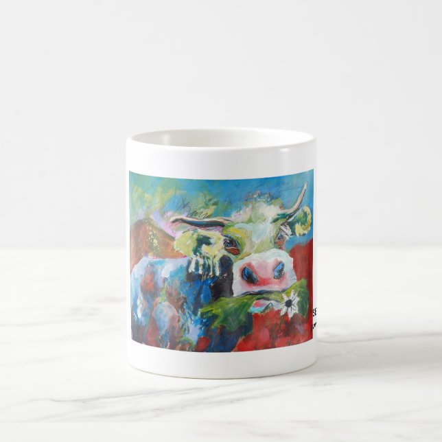 Kuhle Tasse: Selma Greenhorn Kaffeetasse (Mittel)