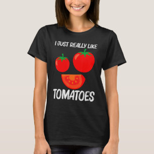 Kühle Tomate für Männer Frauen Gesundes Beeren Ess T-Shirt